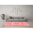 thumbnail image 3 of Ahgly Company Indoor Square Persian Red Traditional Area Rugs, 5' Square, 3 of 4