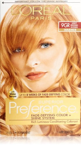 Lor Al Paris Superior Preference Permanent Hair Color 9gr Light