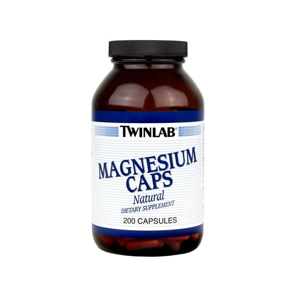 Twinlab Magnesium Capsules, 200 Ct