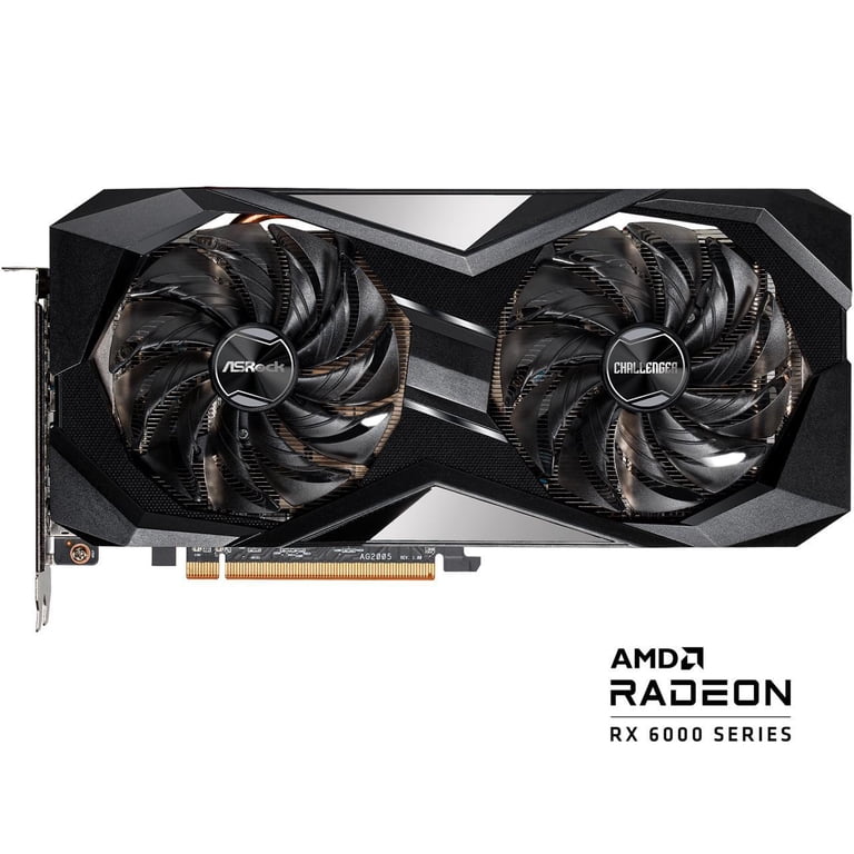 ASRock Radeon RX 6700 XT Challenger D GPU, 12GB GDDR6, AMD RDNA2