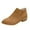 Brown, variant on Ankle Booties for Women Casual Dress Low Heeled Boots Pointed Toe Back Zipper Casual Leather Walking Shoes Pink size 9.5