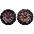 thumbnail image 4 of (2) kicker KM8 8" LED 360° Degree Swivel Chrome Wakeboard Tower Speakers, 4 of 27