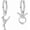 Taurus Earrings, variant on 925 Sterling Silver Zodiac 12 Constellation Astrology Dangle Earrings Latch Back Drop, Style E2414