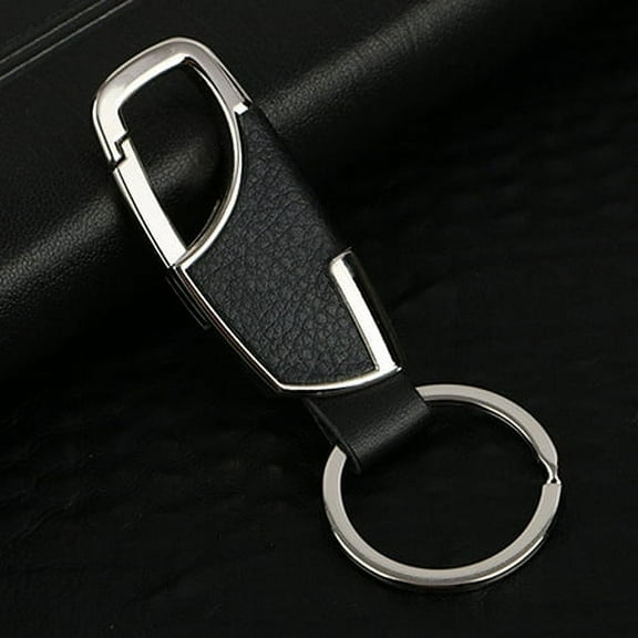 Naierhg Men's Fashion Creative Metal Car Keyring Keychain Key Chain Ring Keyfob Gift