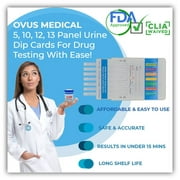 10 Panel Urine Drug Test (10 Dip Cards) Same Day Shipping Mon-Fri - Ovus Medical
