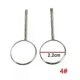 thumbnail image 2 of 10pcs/set 22cm Professional Dental Mouth Mirror Reflector Dentist Equipment Stainless Steel Dental Mirror Oral Care Tool Kit, 2 of 4