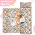 thumbnail image 4 of Colorful Cute Sports Balls Pattern Toddler Nap Mats for Kids Preschool,Sleeping Mat Bag or Kids,Toddler Sleeping Bag,Toddler Nap Mat or Daycare, 4 of 6