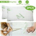 thumbnail image 2 of Bamboo Memory Foam Pillows – Set of 2, 2 of 8
