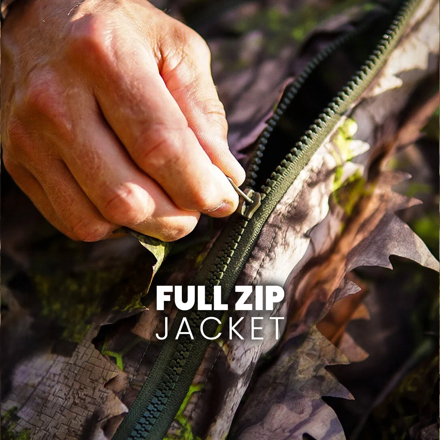 Treezyn Leafy Suit Turkey Hunting Ghillie Outfit, Late Seezyn Brown, S/M