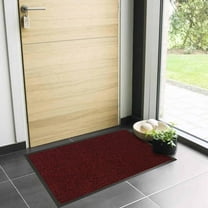 Extra Large Red Heavy-Duty Door Mat - 48" x 32", Non-Slip, Perfect for High Traffic Areas