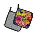 thumbnail image 2 of Carolines Treasures 6069PTHD Flower - Gerber Daisies Pair of Pot Holders  7.5HX7.5W multicolor, 2 of 3