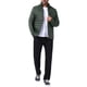 thumbnail image 2 of CHAQUETA PUFFER QUILTED CON CREMALLERA Y CUELLO ALTO PARA HOMBRE INSPIRAR CHIC, COLOR SÓLIDO, TALLA XL, VERDE OSCURO, 2 of 6