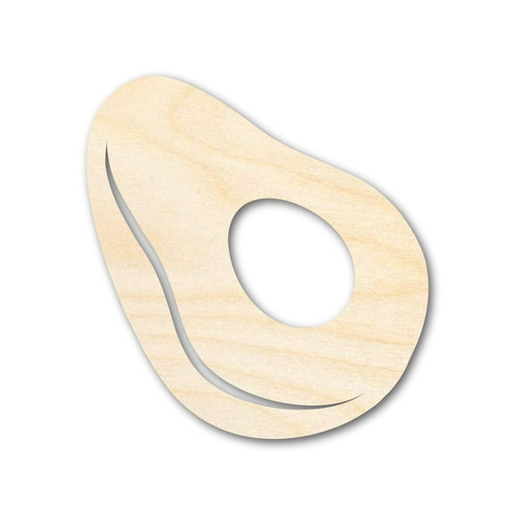 Unfinished Wood Avocado Shape 42" / 3/4"