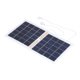 thumbnail image 3 of Panel solar impermeable, plegable, portátil, duradero, 2 en 1, cargador solar portátil de alta eficiencia para viajes al aire libre, 3 of 8