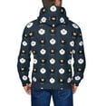 thumbnail image 5 of Zip Up Hoodies for Men - funny sheep navyblue Long Sleeve Comfrt Men'S Fashion Hoodies & Sweatshirts, Jackets for Men Hoodies Pullover Clothing Clothes with Pouch, 5 of 5