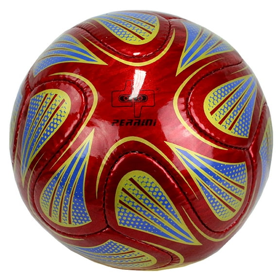 Perrini Official Size 5 Soccer Football Red
