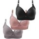 thumbnail image 1 of Pack of 3 Women's Underwire-Free Push-Up Cotton Bras - Soft, Comfortable, Adjustable, Strong Hold for Everyday Use S-5XL, 1 of 5