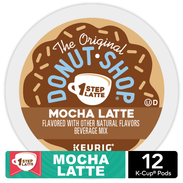 original donut shop mocha latte