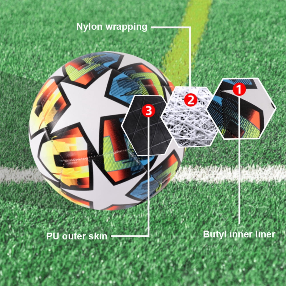 Balón de fútbol de entrenamiento, balón de fútbol de entrenamiento, PU, fútbol para adultos, sin Balón de fútbol de entrenamiento, balón de fútbol de entrenamiento, PU, fútbol para adultos, sin