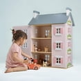 thumbnail image 6 of Mentari Toys - Heather Hall - Giant 3 Level Doll House with 8 Rooms - Removable Chimney - Develops Role Play and Imaginative Skills - Age 3+, 6 of 8