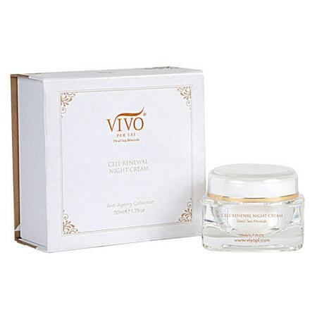 Vivo Per Lei Dead Sea Minerals Cell Renewal Night Cream - (Best Dead Sea Skin Care Products)