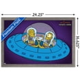 thumbnail image 3 of The Simpsons: Treehouse of Horror - Kang and Kodos Wall Poster, 14.725" x 22.375", Framed, 3 of 3