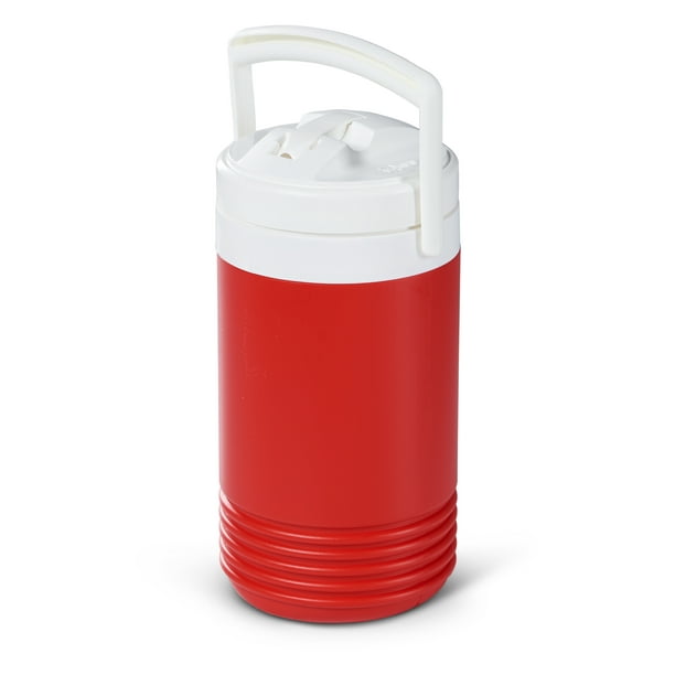 Igloo 1Gallon Laguna Sport Beverage Jug with Hooks Red