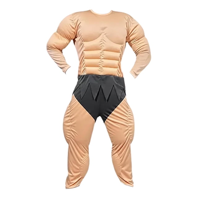Mono musculoso para hombre, traje musculoso creativo para adultos para juegos de de carnaval