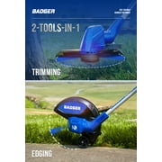 WILD BADGER POWER 40V String Trimmer 13'', 2.0 Ah Battery and Charger, 2 Pack Line