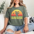thumbnail image 2 of Embrace the Value of Routine, Moss Comfort Colors T-Shirt, Large, 2 of 3