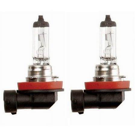 Lindmeyers H11 Halogen 55W 12V Low-Beam Car/Auto Headlight/Fog/Driving Light Bulbs in Clear, Pack of 2