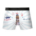 thumbnail image 2 of Happy 4th of July Patriotic Boykin Spaniel Marching Band Uniform Balloons Fireworks All Over Print Boxer Briefs Underwear for Men Dad Dog Lover - 13009, 2 of 6