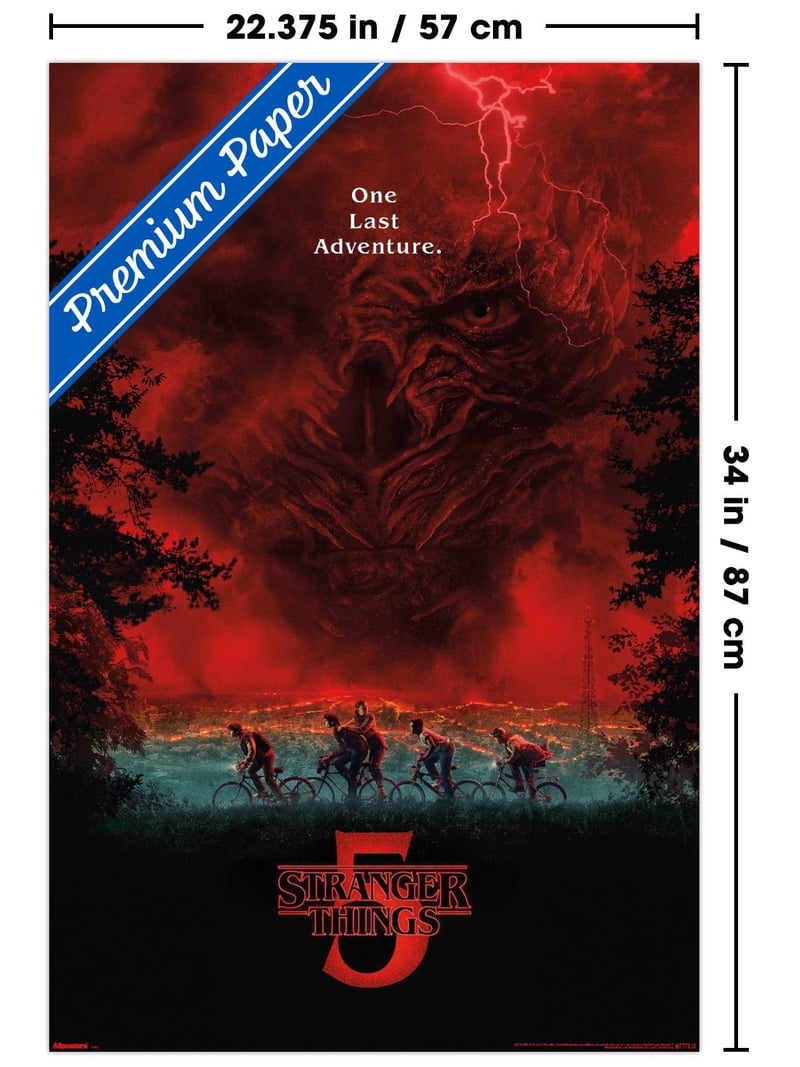 Netflix Stranger Things: Season 5 (2025) - Key Art Wall Poster