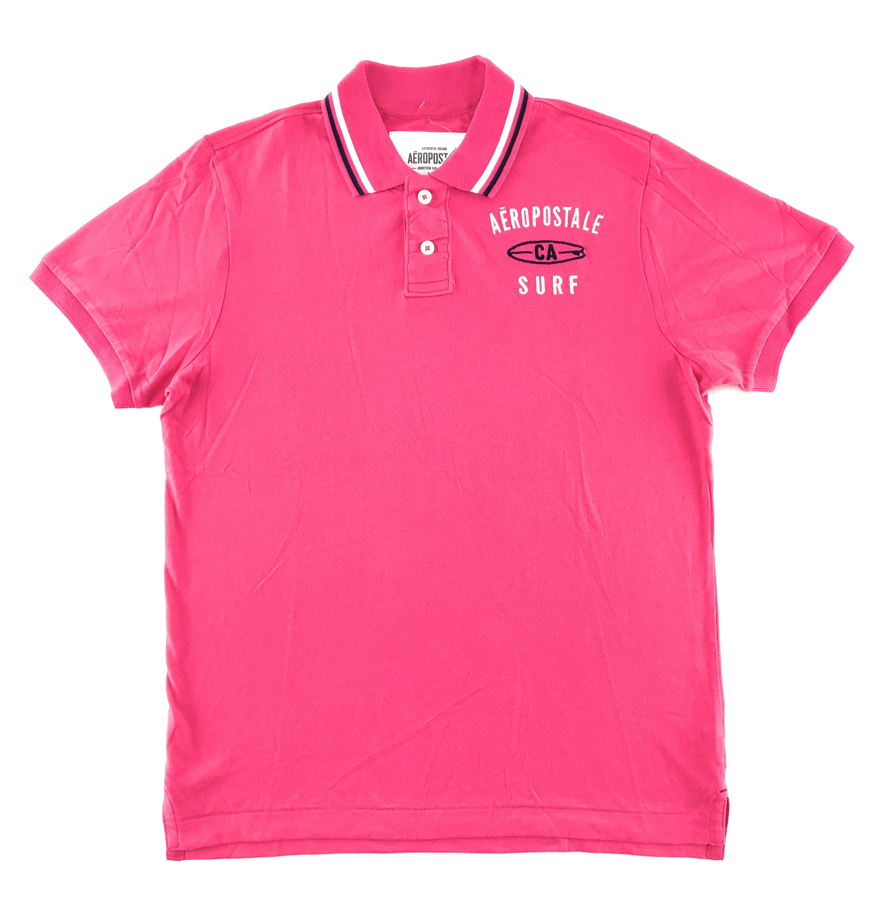 Aeropostale Men's Graphic Polo Shirt