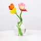 thumbnail image 3 of Florero de Cristal para Mesa, Florero de Bola Transparente, Florero, Arreglo Floral, Pequeño, 3 of 9