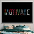 thumbnail image 6 of Motivate, Canvas, Canvas Art, Canvas Gift, Motivation Art Canvas, Motivational Canvas Art, Inspirational Canvas Print, Canvas Wall Decor - 5P-Gallery Wrapped, 6 of 9