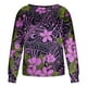 thumbnail image 4 of Blusa de manga larga con estampado floral a la moda para mujer Fridja fjkfkj7006, 4 of 5