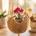 thumbnail image 5 of Hanging Fruit Basket, Cotton Hanging Storage Net With Space Saving Design Reusable Mesh And Easy Hanging Loop, Kitchen Organizer for Fruit Vegetables Pantry Apartment, 5 of 5