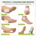 thumbnail image 5 of Bukihome Foam Bunion Pads to Wear with Shoes – Soft Bunion Cushion Protector - Breathable Foot Pad for All Day Comfort & Support - Self-Adhesive Bandages for Men and Women (27 Count, Multi-Size), 5 of 7