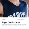 thumbnail image 6 of Men's Fanatics John Konchar Navy Memphis Grizzlies Fast Break Replica Jersey - Icon Edition, 6 of 6