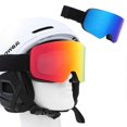 thumbnail image 4 of Ski goggles, cylindrical anti-fogging snow goggles, UV protective ski goggles for men and women, 4 of 5