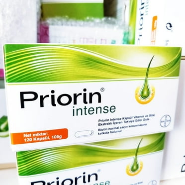 Priorin 120 Tabs Hair Loss Treatment Nutrient Capsules Exp. 2026 Intense