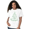 thumbnail image 4 of Have Yourself Merry Little Christmas Women's Plus Size Graphic Tee Brisco Brands 3X, 4 of 5