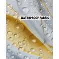 thumbnail image 6 of Wild Natural White Marble Stone Texture Outdoor Pillow Covers Set of 2,Decorative Waterproof Throw Pillow Case,Granite Agate with Gold Line Cotton Linen Soft Cozy Cushion Pillowcases, 6 of 7
