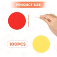 thumbnail image 2 of 100Pcs Learning Resources Two Color Counters Plastic Counters Chips Math Counters Counting Toys Double Sided Playing Counter Counting Bingos for Kids Educational Math Game Red and Yellow, 2 of 5