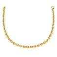 thumbnail image 1 of ARAIYA JEWELRY 14K Yellow Gold 9.95 mm Polished Cable Link Necklace 18'' for Women or Men, 1 of 4