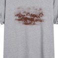 thumbnail image 3 of Instant Message - Horses Running Relaxed Fit T-Shirt, 3 of 6