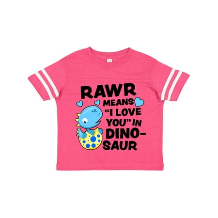 

Inktastic Rawr Means I Love You in Dinosaur Valentine Gift Toddler Boy or Toddler Girl T-Shirt