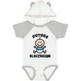 thumbnail image 3 of Inktastic Future Electrician for Boy Boys Baby Bodysuit, 3 of 5
