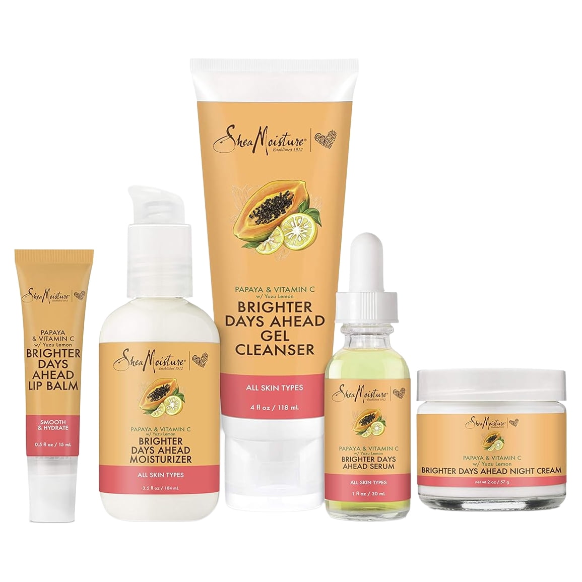 SheaMoisture Night Cream Papaya and Vitamin C, 2 oz